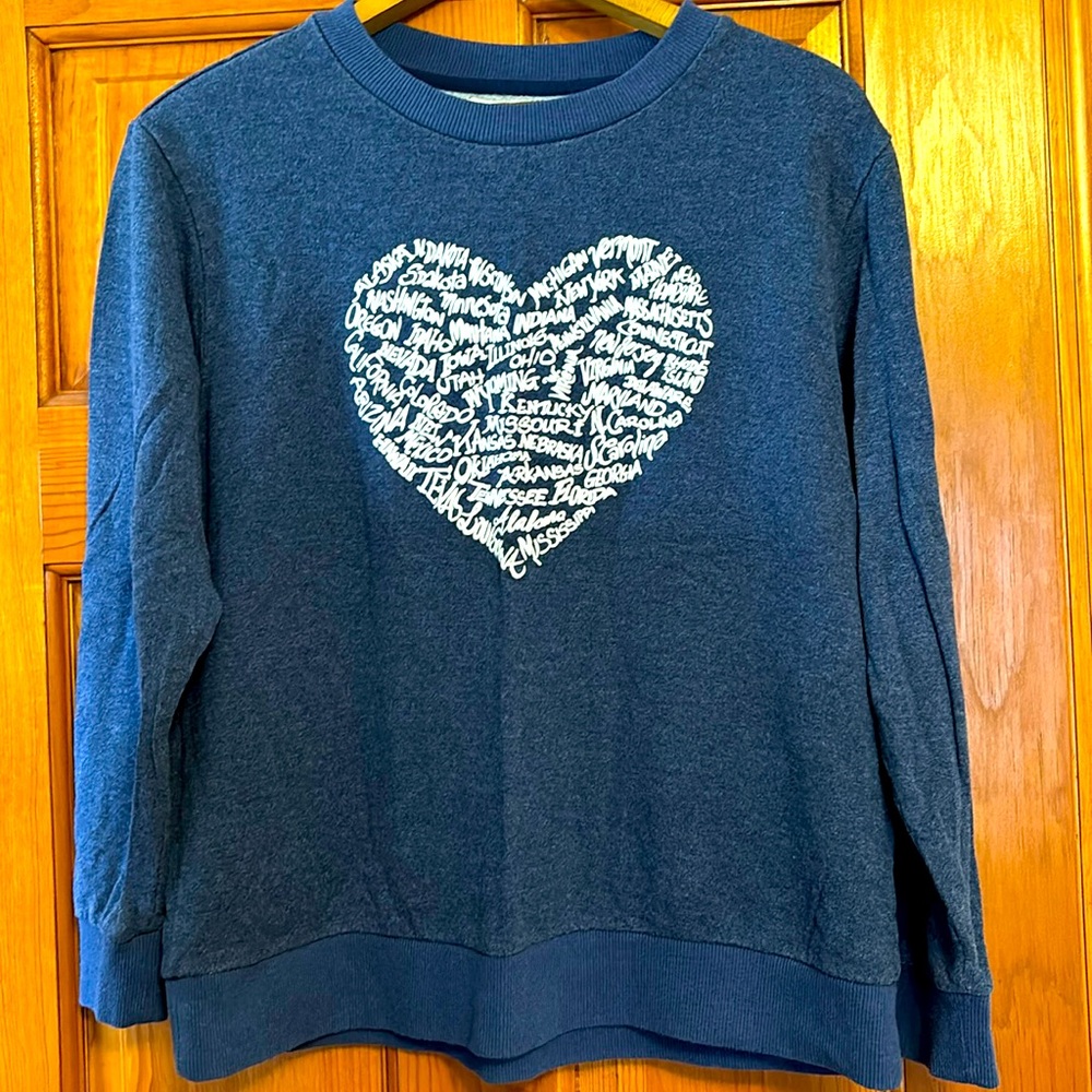 EV1 USA crewneck sweatshirt